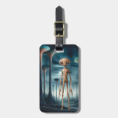 Bark Alien Gepäckanhänger (Vorderseite vertikal)