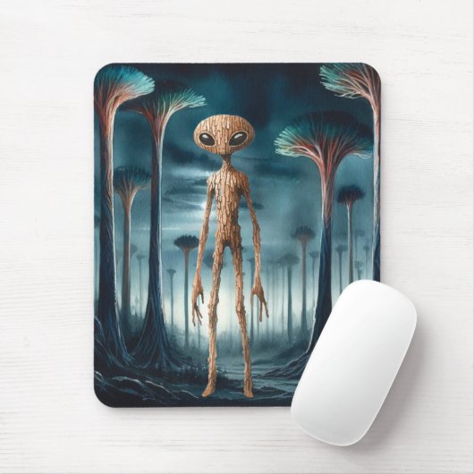 Bark Alien Mousepad (Mit Mouse)