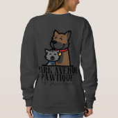 BARK AVENUE PAWTIQUE - Logo 3 Sweatshirt (Rückseite)