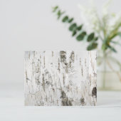 BARK BIRCH POSTKARTE (Stehend Vorderseite)