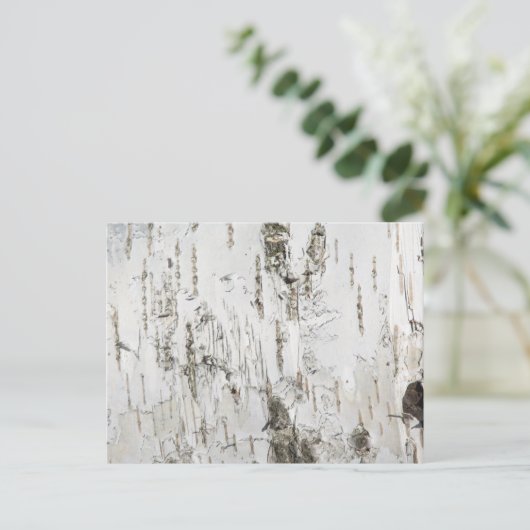 BARK BIRCH POSTKARTE (Stehend Vorderseite)
