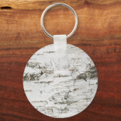 BARK BIRCH SCHLÜSSELANHÄNGER (Vorderseite)