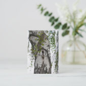 BARK BIRCH VISITENKARTE (Stehend Vorderseite)