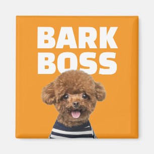 Bark Boss Benutzerdefiniertes Hunde-Foto Personali Magnet