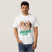 Bark Boss Haustier Foto Modernes, Cooles Einfaches T-Shirt (Vorne ganz)