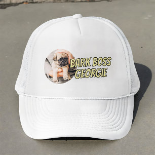 Bark Boss Haustier Foto Modernes, einfaches Cooles Truckerkappe