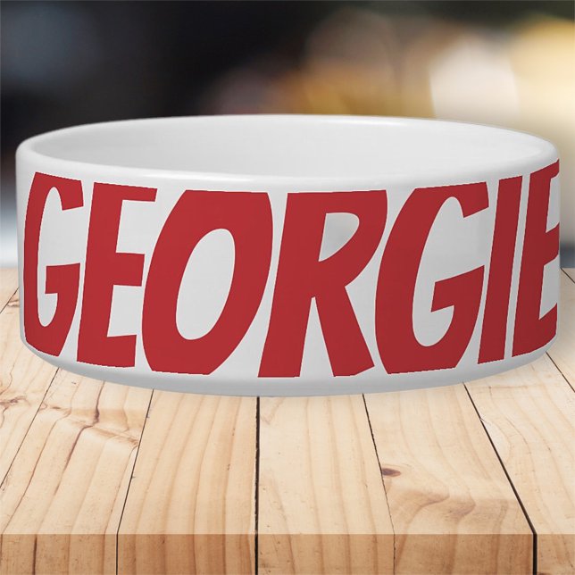 Bark Boss Haustier Hund Moderner Cooler Einfach Fu Napf (Von Creator hochgeladen)