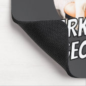 Bark Boss Pet Dog Photo Modern Simple Cool Mousepad (Ecke)