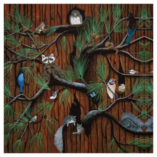 Bark Fabric Stoff (Muster)