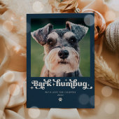 Bark Humbug Dog Foto Weihnachten