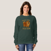 Bark Less Pray More Edition 1 - Christian Sweatshirt (Vorne ganz)