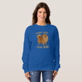 Bark Less Pray More Edition 2 (smile) - Christian Sweatshirt (Vorne ganz)