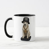 Bark Life Nipper - Hip Hop RCA Victor Dog Tasse (Links)