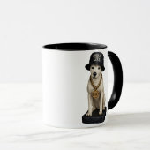 Bark Life Nipper - Hip Hop RCA Victor Dog Tasse (VorderseiteRechts)