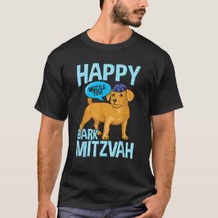 Bark Mitzwa Dog liebt Funny Jewish Bar Mitzvah T-Shirt