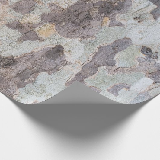 Bark of plane tree geschenkpapier (Ecke)
