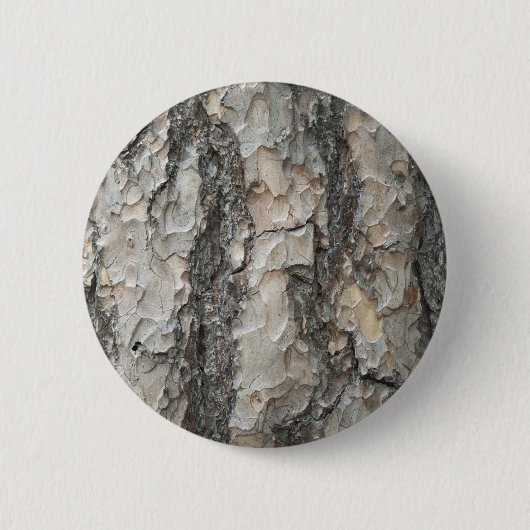 Bark Pine Wood Button (Vorderseite)
