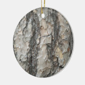 Bark Pine Wood Keramik Ornament (Links)