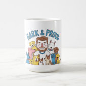 Bark & Proud Vatertag Kaffeetasse (Mittel)