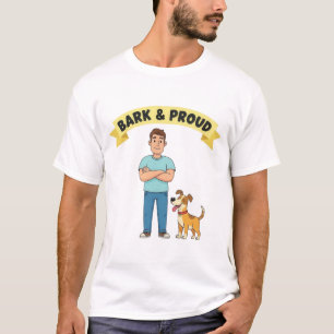 Bark & Proud Vatertag T-Shirt