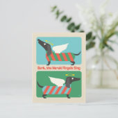 Bark, The Herald Angels Sing Postkarte (Stehend Vorderseite)