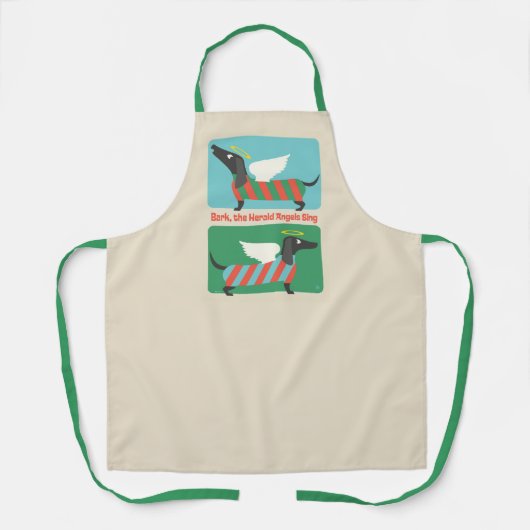 Bark, The Herald Angels Sing Schürze (Vorderseite)