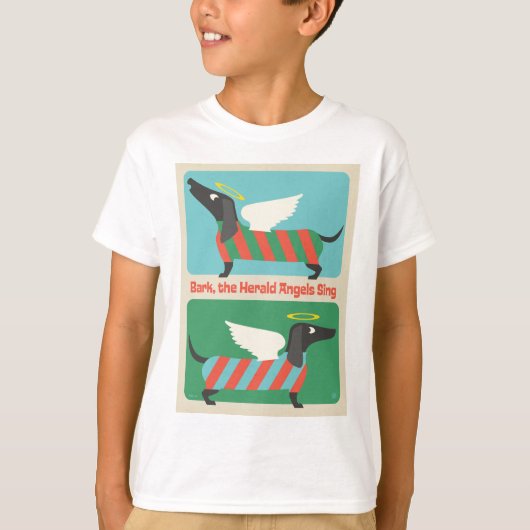 Bark, The Herald Angels Sing T-Shirt (Vorderseite)