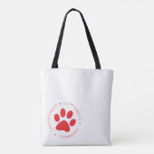 Bark Tote Bag Tasche (Rückseite)