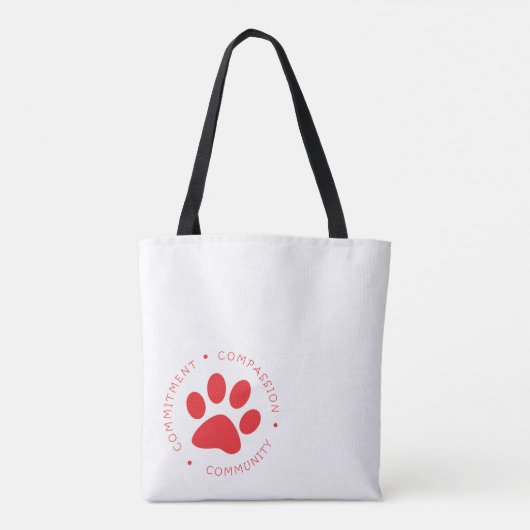 Bark Tote Bag Tasche (Rückseite)