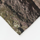 Bark tree oak moss trunk wood fleecedecke (Ecke)