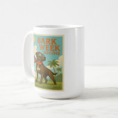 Bark Week beginnt: Retro Flight Edition Kaffeetasse (Vorderseite Links)