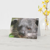 Barkatkarte Karte (Gelbe Blume)