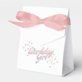 Barkday Girl Favor Box Geschenkschachtel