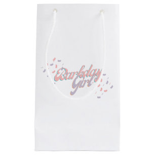 Barkday Girl Geschenktasche Kleine Geschenktüte