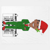 Barke obama santa claus decke (Vorderseite (Horizontal))