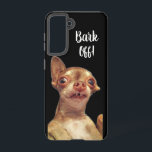 "Barke off" - Bambi Phone Case Samsung Galaxy Hülle<br><div class="desc">Bambi sagt: "Barke ab!" Unterhalten Sie alle mit ihrem grässlichen Blick!</div>