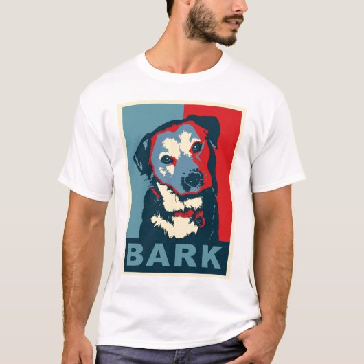 Barke! T-Shirt (Vorderseite)