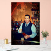 Barkeeper Acrylschild (Hochzeit)