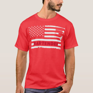 Barkeeper American Flag 2022 T-Shirt
