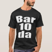 Barkeeper BAR DA aller T-Shirt (Vorderseite)
