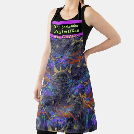 Barkeeper benennen Ihr Gift Personalisiert Schürze (InSitu)