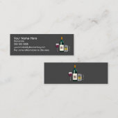 Barkeeper Dark Mini Visitenkarte (Vorne/Hinten)