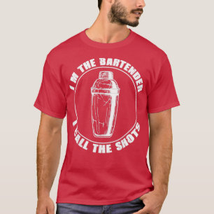 Barkeeper, den ich die Geschenke des Shot-Barkeepe T-Shirt