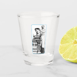 Barkeeper der alten Zeit Schnapsglas