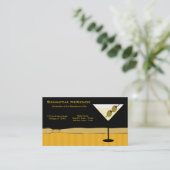 Barkeeper/Eigentümer Bar Visitenkarte (Stehend Vorderseite)