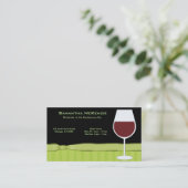 Barkeeper/Eigentümer Bar Visitenkarte (Stehend Vorderseite)