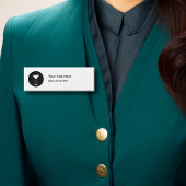 Barkeeper Einfache moderne Personaldatenträger Namenschild