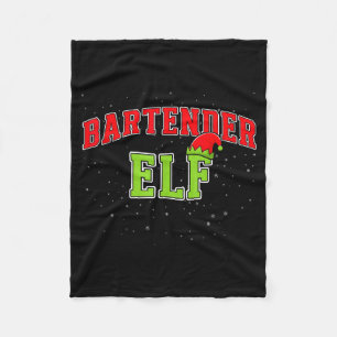 Barkeeper-Elf-Weihnachten-Familie-Passende-Gruppe- Fleecedecke