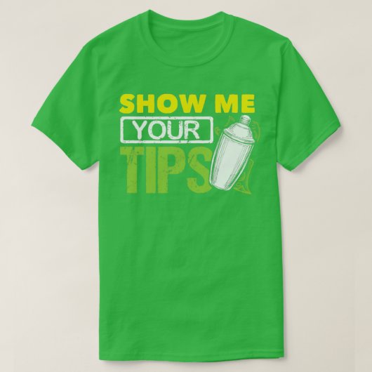 Barkeeper Funny 11 T-Shirt (Design vorne)