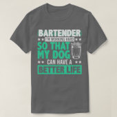 Barkeeper Funny 28 T-Shirt (Design vorne)